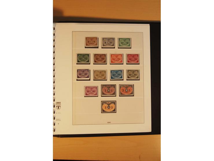 1940/45, Albanien bis Zara ungebrauchte/postfrische und gestempelte Sammlung mit vielen besseren Werten, u.a. Elwa Mi.-Nr. 1(