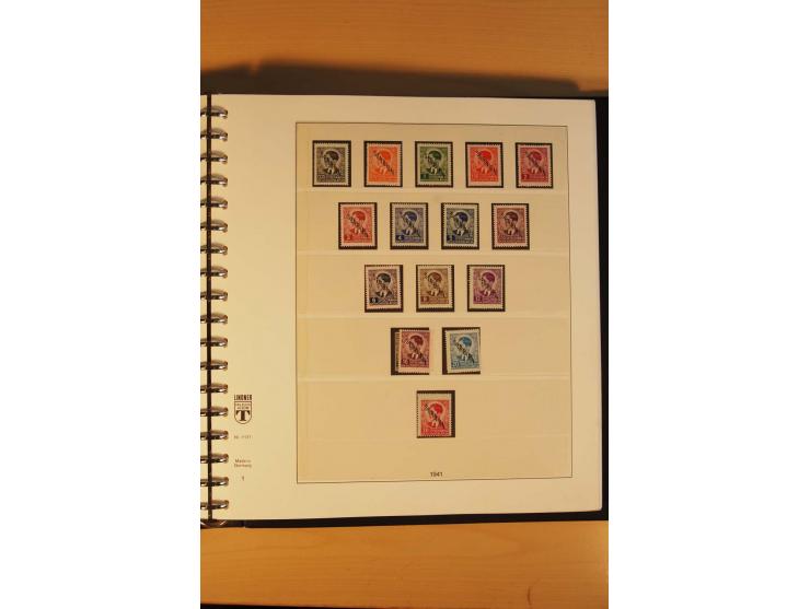 1940/45, Albanien bis Zara ungebrauchte/postfrische und gestempelte Sammlung mit vielen besseren Werten, u.a. Elwa Mi.-Nr. 1(