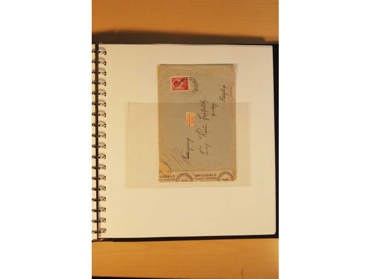 1940/45, Albanien bis Zara ungebrauchte/postfrische und gestempelte Sammlung mit vielen besseren Werten, u.a. Elwa Mi.-Nr. 1(