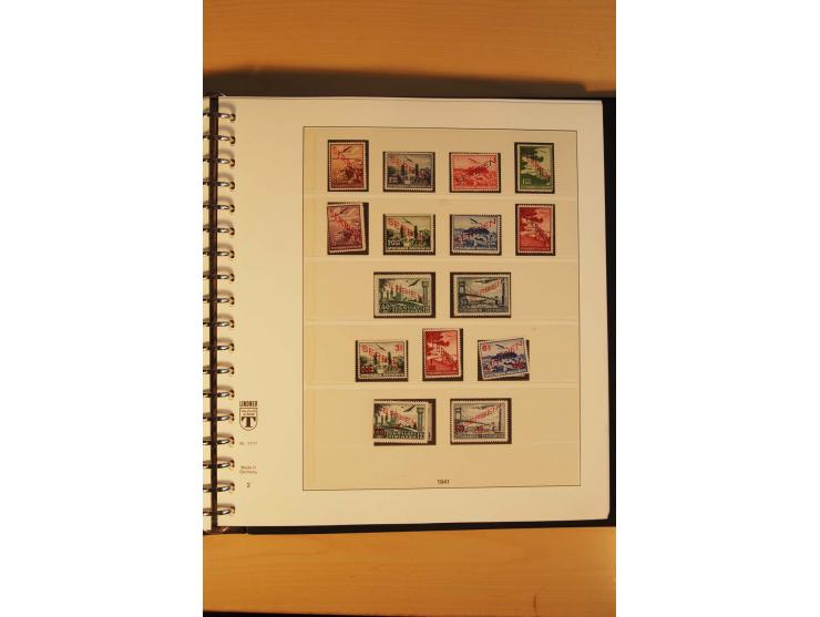 1940/45, Albanien bis Zara ungebrauchte/postfrische und gestempelte Sammlung mit vielen besseren Werten, u.a. Elwa Mi.-Nr. 1(