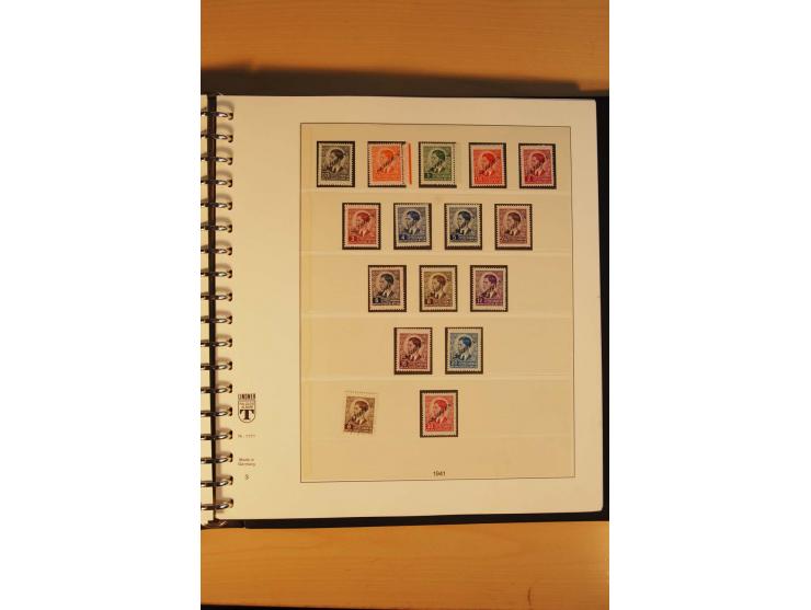 1940/45, Albanien bis Zara ungebrauchte/postfrische und gestempelte Sammlung mit vielen besseren Werten, u.a. Elwa Mi.-Nr. 1(