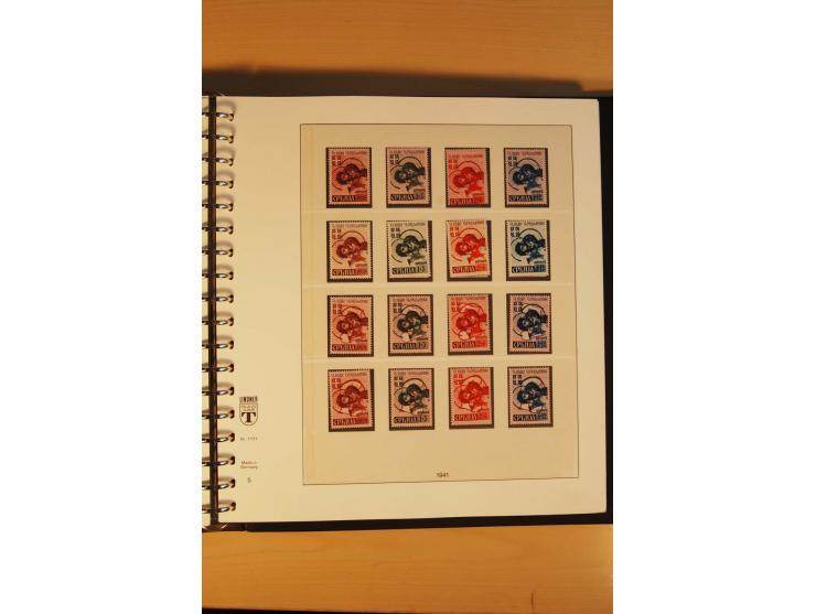 1940/45, Albanien bis Zara ungebrauchte/postfrische und gestempelte Sammlung mit vielen besseren Werten, u.a. Elwa Mi.-Nr. 1(