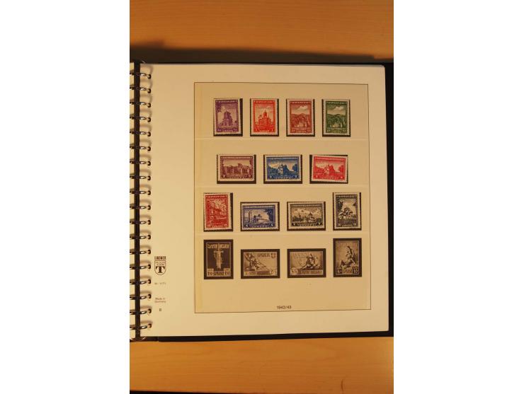 1940/45, Albanien bis Zara ungebrauchte/postfrische und gestempelte Sammlung mit vielen besseren Werten, u.a. Elwa Mi.-Nr. 1(