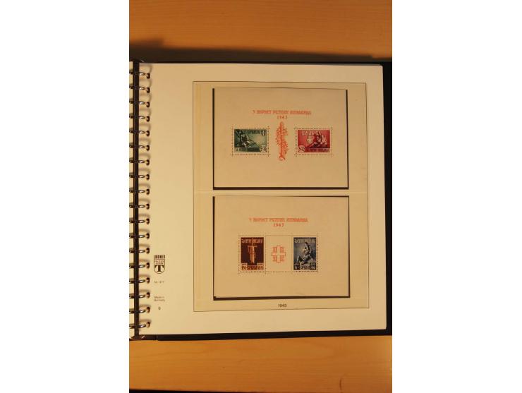 1940/45, Albanien bis Zara ungebrauchte/postfrische und gestempelte Sammlung mit vielen besseren Werten, u.a. Elwa Mi.-Nr. 1(