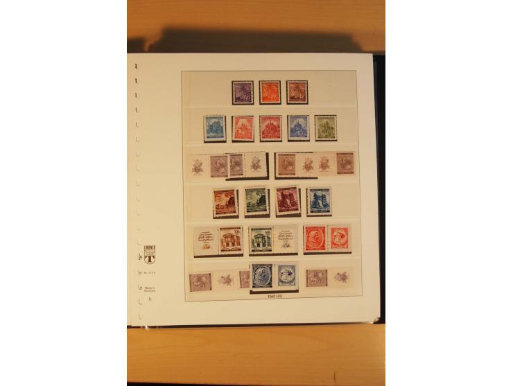 1940/45, Albanien bis Zara ungebrauchte/postfrische und gestempelte Sammlung mit vielen besseren Werten, u.a. Elwa Mi.-Nr. 1(