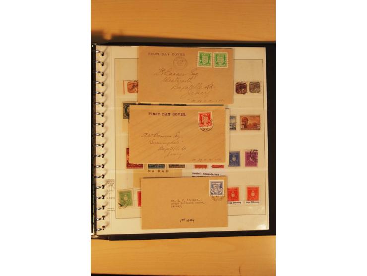 1940/45, Albanien bis Zara ungebrauchte/postfrische und gestempelte Sammlung mit vielen besseren Werten, u.a. Elwa Mi.-Nr. 1(