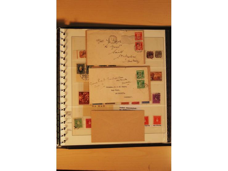 1940/45, Albanien bis Zara ungebrauchte/postfrische und gestempelte Sammlung mit vielen besseren Werten, u.a. Elwa Mi.-Nr. 1(