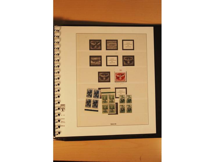 1940/45, Albanien bis Zara ungebrauchte/postfrische und gestempelte Sammlung mit vielen besseren Werten, u.a. Elwa Mi.-Nr. 1(