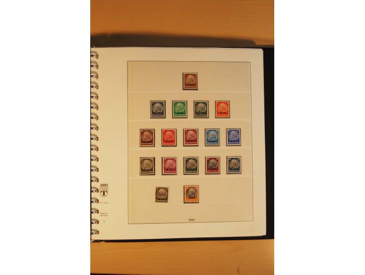 1940/45, Albanien bis Zara ungebrauchte/postfrische und gestempelte Sammlung mit vielen besseren Werten, u.a. Elwa Mi.-Nr. 1(