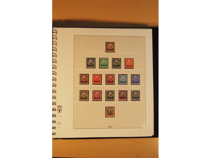 1940/45, Albanien bis Zara ungebrauchte/postfrische und gestempelte Sammlung mit vielen besseren Werten, u.a. Elwa Mi.-Nr. 1(