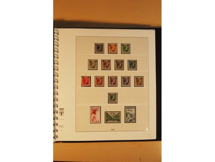 1940/45, Albanien bis Zara ungebrauchte/postfrische und gestempelte Sammlung mit vielen besseren Werten, u.a. Elwa Mi.-Nr. 1(