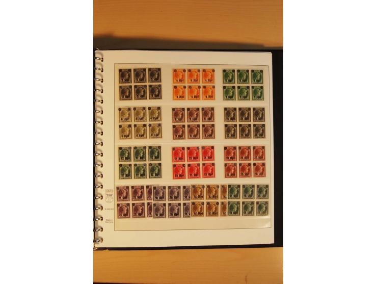 1940/45, Albanien bis Zara ungebrauchte/postfrische und gestempelte Sammlung mit vielen besseren Werten, u.a. Elwa Mi.-Nr. 1(