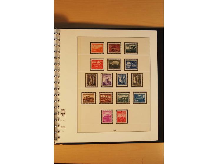 1940/45, Albanien bis Zara ungebrauchte/postfrische und gestempelte Sammlung mit vielen besseren Werten, u.a. Elwa Mi.-Nr. 1(