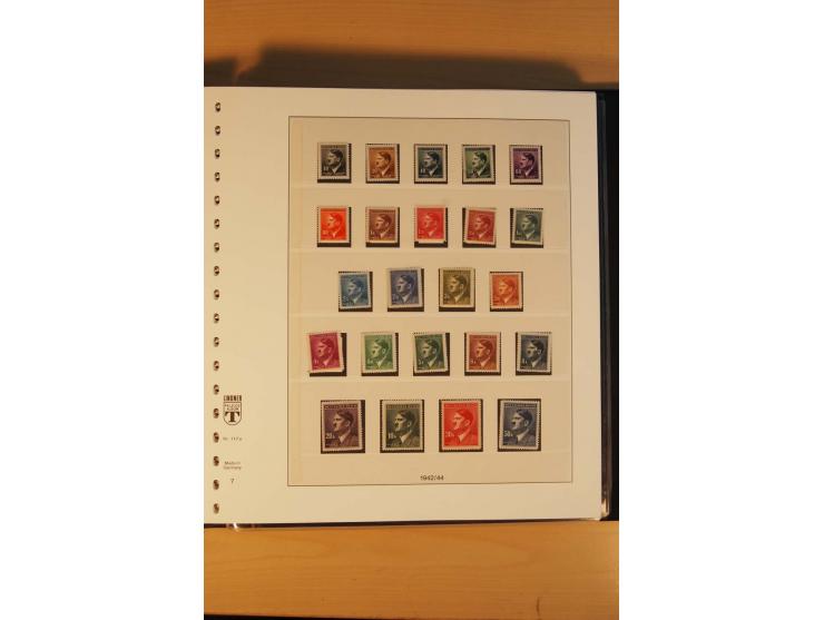 1940/45, Albanien bis Zara ungebrauchte/postfrische und gestempelte Sammlung mit vielen besseren Werten, u.a. Elwa Mi.-Nr. 1(