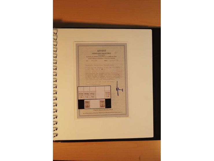 1940/45, Albanien bis Zara ungebrauchte/postfrische und gestempelte Sammlung mit vielen besseren Werten, u.a. Elwa Mi.-Nr. 1(