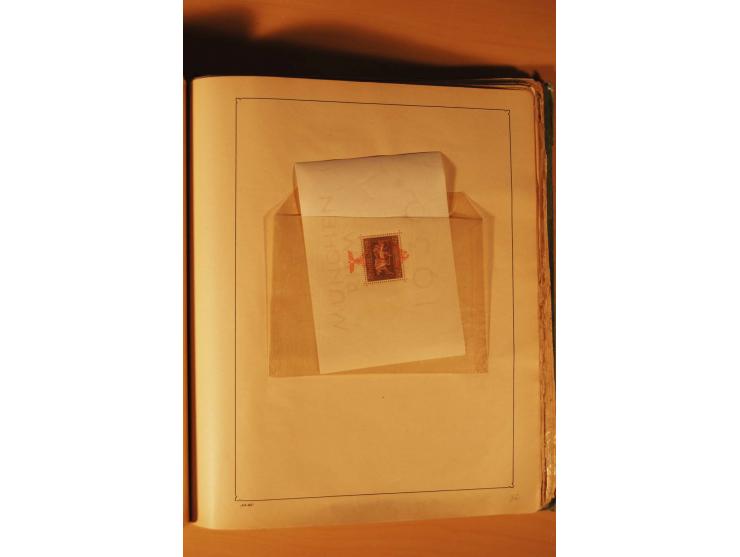 1872/1970 (ca.), postfrische, ungebrauchte und gestempelte Partie mit Sammlungen DR (u.a. Bl. 1 und 2), SBZ, DDR (dabei Marx-