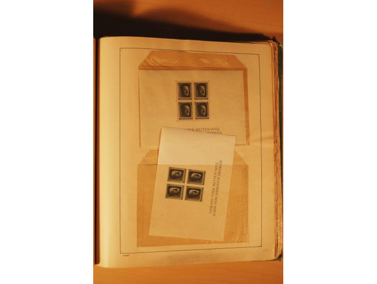 1872/1970 (ca.), postfrische, ungebrauchte und gestempelte Partie mit Sammlungen DR (u.a. Bl. 1 und 2), SBZ, DDR (dabei Marx-