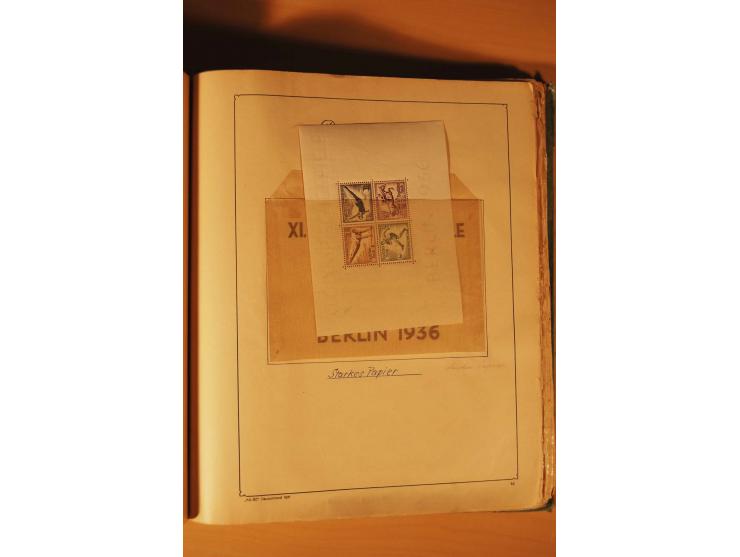 1872/1970 (ca.), postfrische, ungebrauchte und gestempelte Partie mit Sammlungen DR (u.a. Bl. 1 und 2), SBZ, DDR (dabei Marx-