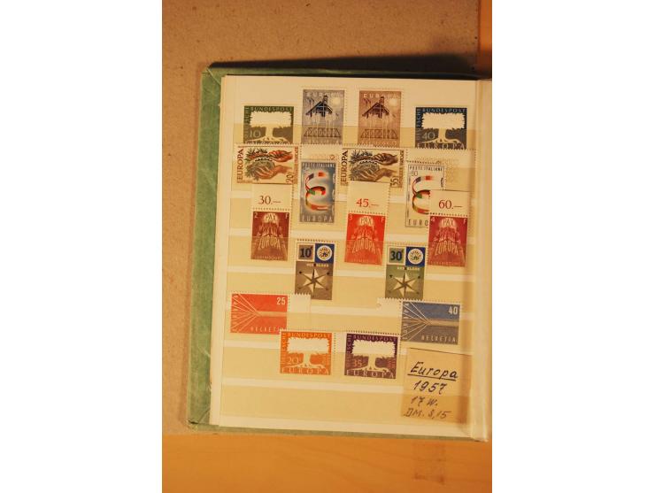 1872/1970 (ca.), postfrische, ungebrauchte und gestempelte Partie mit Sammlungen DR (u.a. Bl. 1 und 2), SBZ, DDR (dabei Marx-