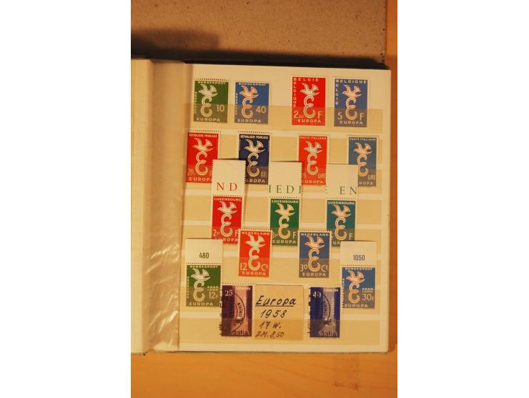 1872/1970 (ca.), postfrische, ungebrauchte und gestempelte Partie mit Sammlungen DR (u.a. Bl. 1 und 2), SBZ, DDR (dabei Marx-