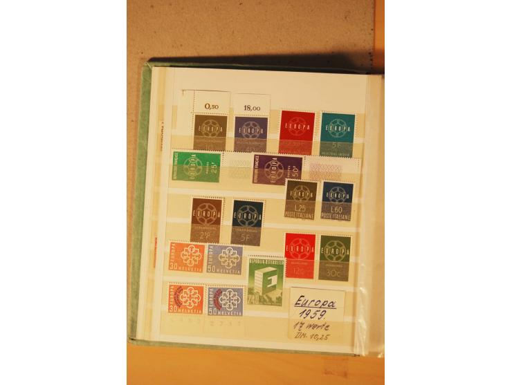 1872/1970 (ca.), postfrische, ungebrauchte und gestempelte Partie mit Sammlungen DR (u.a. Bl. 1 und 2), SBZ, DDR (dabei Marx-