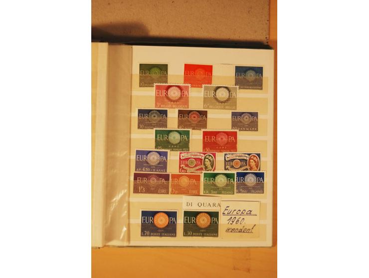 1872/1970 (ca.), postfrische, ungebrauchte und gestempelte Partie mit Sammlungen DR (u.a. Bl. 1 und 2), SBZ, DDR (dabei Marx-