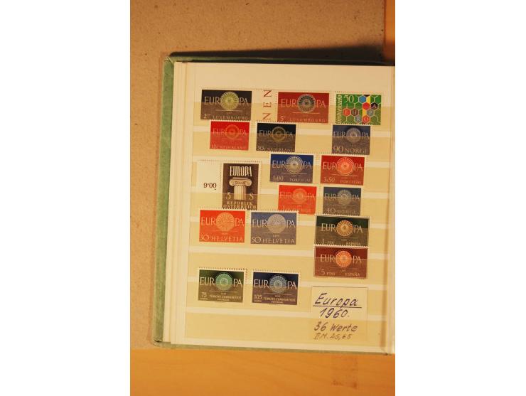 1872/1970 (ca.), postfrische, ungebrauchte und gestempelte Partie mit Sammlungen DR (u.a. Bl. 1 und 2), SBZ, DDR (dabei Marx-