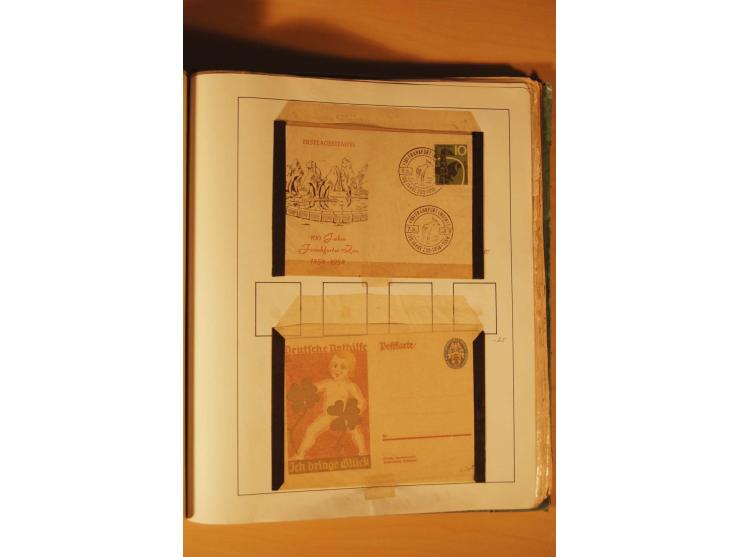 1872/1970 (ca.), postfrische, ungebrauchte und gestempelte Partie mit Sammlungen DR (u.a. Bl. 1 und 2), SBZ, DDR (dabei Marx-
