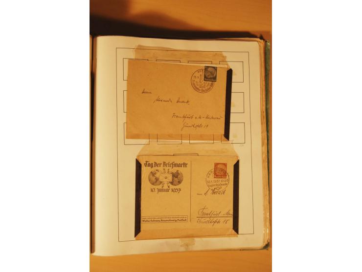 1872/1970 (ca.), postfrische, ungebrauchte und gestempelte Partie mit Sammlungen DR (u.a. Bl. 1 und 2), SBZ, DDR (dabei Marx-