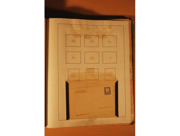 1872/1970 (ca.), postfrische, ungebrauchte und gestempelte Partie mit Sammlungen DR (u.a. Bl. 1 und 2), SBZ, DDR (dabei Marx-