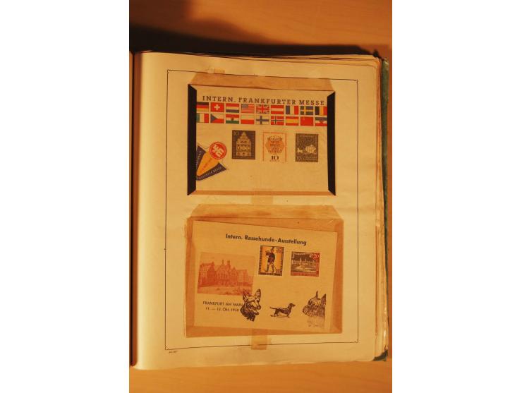 1872/1970 (ca.), postfrische, ungebrauchte und gestempelte Partie mit Sammlungen DR (u.a. Bl. 1 und 2), SBZ, DDR (dabei Marx-