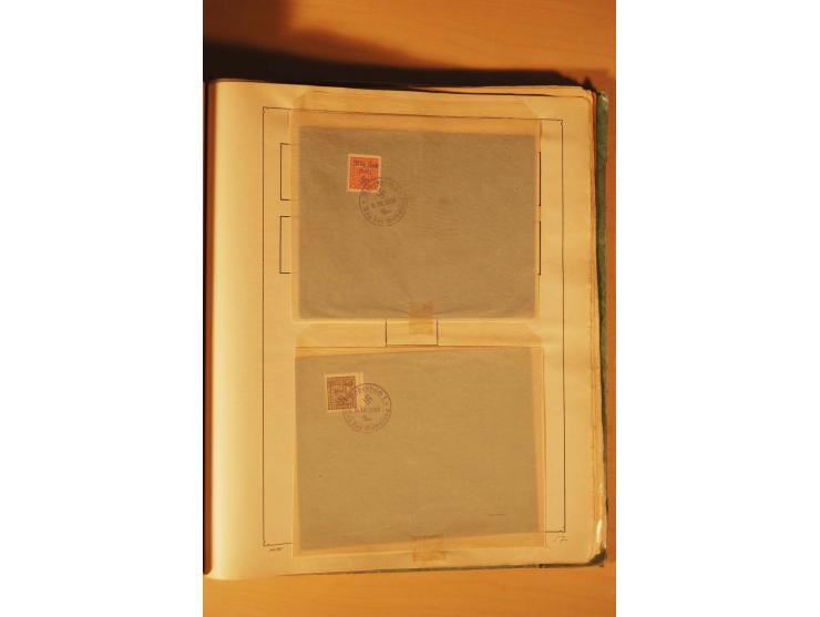 1872/1970 (ca.), postfrische, ungebrauchte und gestempelte Partie mit Sammlungen DR (u.a. Bl. 1 und 2), SBZ, DDR (dabei Marx-