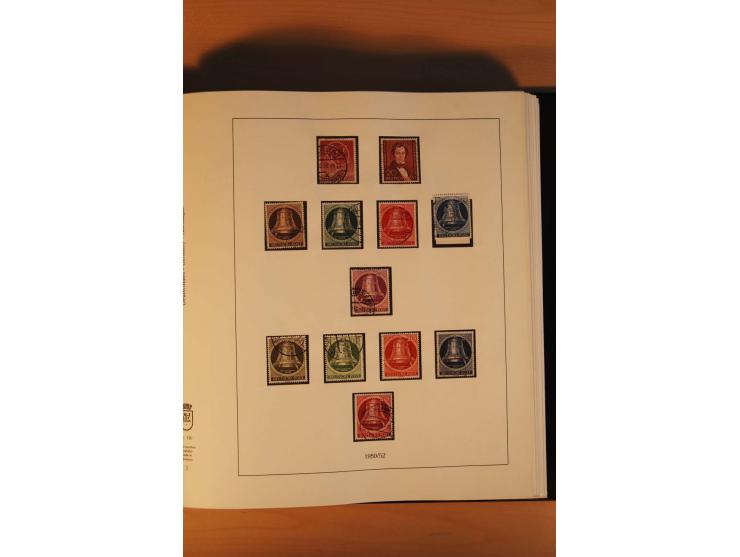 1945/90, gestempelte Sammlungen SBZ (mit Bl. 4a, 5Xb, 5Ya, je Fotoattest Ströh BPP), Französische Zone (mit Baden Bl. 1A + B,