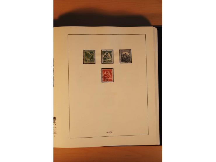 1945/90, gestempelte Sammlungen SBZ (mit Bl. 4a, 5Xb, 5Ya, je Fotoattest Ströh BPP), Französische Zone (mit Baden Bl. 1A + B,