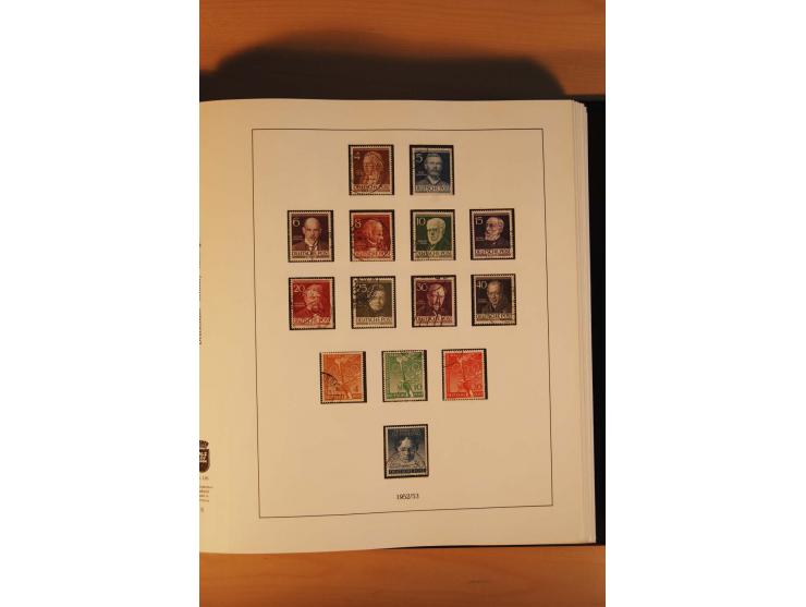 1945/90, gestempelte Sammlungen SBZ (mit Bl. 4a, 5Xb, 5Ya, je Fotoattest Ströh BPP), Französische Zone (mit Baden Bl. 1A + B,