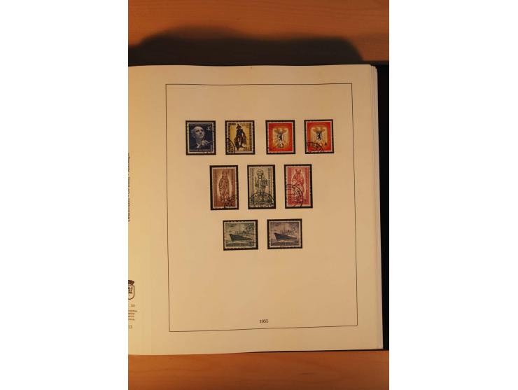 1945/90, gestempelte Sammlungen SBZ (mit Bl. 4a, 5Xb, 5Ya, je Fotoattest Ströh BPP), Französische Zone (mit Baden Bl. 1A + B,