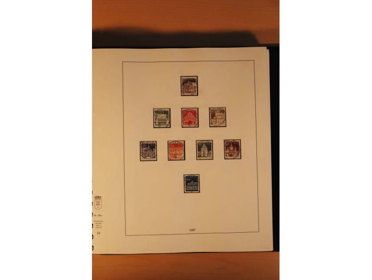 1945/90, gestempelte Sammlungen SBZ (mit Bl. 4a, 5Xb, 5Ya, je Fotoattest Ströh BPP), Französische Zone (mit Baden Bl. 1A + B,