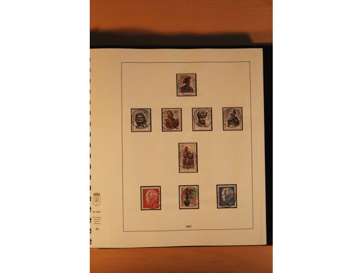 1945/90, gestempelte Sammlungen SBZ (mit Bl. 4a, 5Xb, 5Ya, je Fotoattest Ströh BPP), Französische Zone (mit Baden Bl. 1A + B,