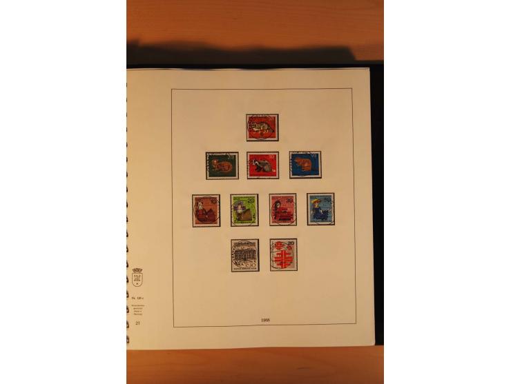 1945/90, gestempelte Sammlungen SBZ (mit Bl. 4a, 5Xb, 5Ya, je Fotoattest Ströh BPP), Französische Zone (mit Baden Bl. 1A + B,