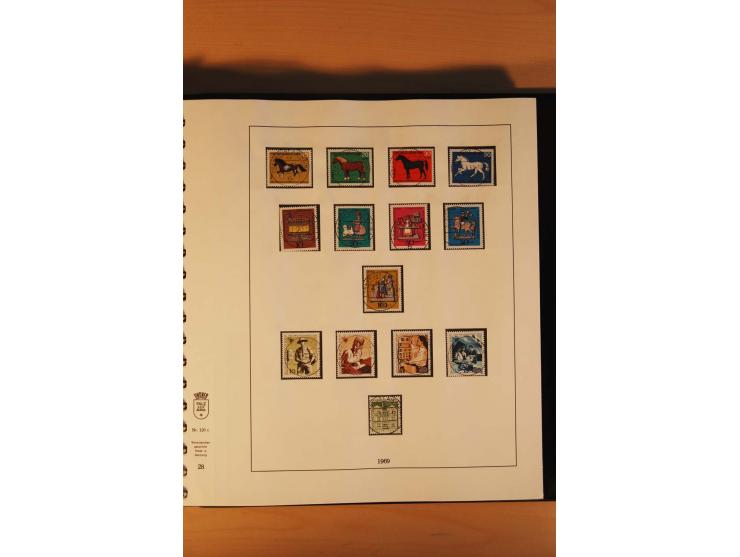 1945/90, gestempelte Sammlungen SBZ (mit Bl. 4a, 5Xb, 5Ya, je Fotoattest Ströh BPP), Französische Zone (mit Baden Bl. 1A + B,