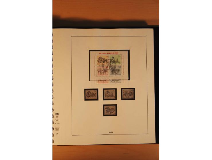 1945/90, gestempelte Sammlungen SBZ (mit Bl. 4a, 5Xb, 5Ya, je Fotoattest Ströh BPP), Französische Zone (mit Baden Bl. 1A + B,