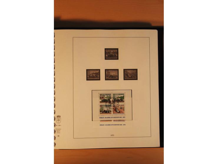 1945/90, gestempelte Sammlungen SBZ (mit Bl. 4a, 5Xb, 5Ya, je Fotoattest Ströh BPP), Französische Zone (mit Baden Bl. 1A + B,
