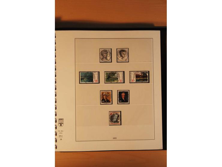1945/90, gestempelte Sammlungen SBZ (mit Bl. 4a, 5Xb, 5Ya, je Fotoattest Ströh BPP), Französische Zone (mit Baden Bl. 1A + B,