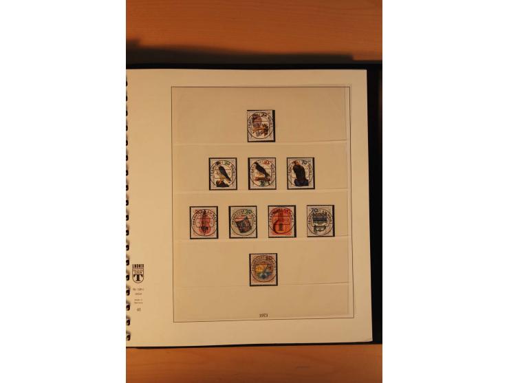 1945/90, gestempelte Sammlungen SBZ (mit Bl. 4a, 5Xb, 5Ya, je Fotoattest Ströh BPP), Französische Zone (mit Baden Bl. 1A + B,