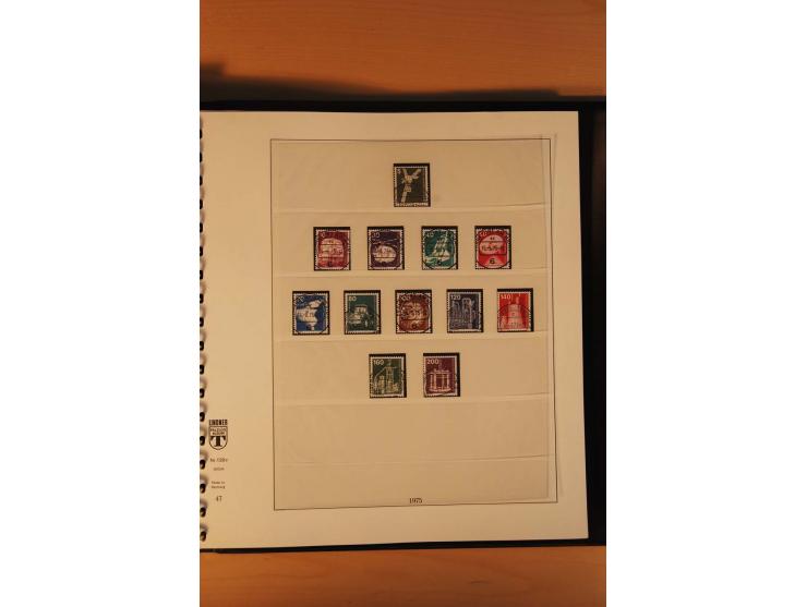 1945/90, gestempelte Sammlungen SBZ (mit Bl. 4a, 5Xb, 5Ya, je Fotoattest Ströh BPP), Französische Zone (mit Baden Bl. 1A + B,