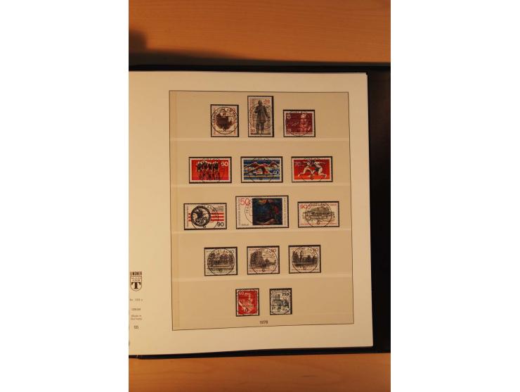 1945/90, gestempelte Sammlungen SBZ (mit Bl. 4a, 5Xb, 5Ya, je Fotoattest Ströh BPP), Französische Zone (mit Baden Bl. 1A + B,