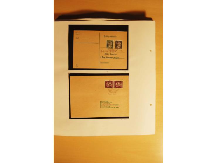 1945/46, Altdöbern bis Westerstede, meist postfrische/ungebrauchte und gestempelte Sammlung der kleineren Gebiete mit vielen 