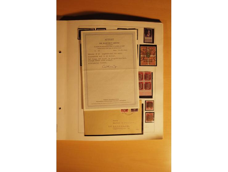 1945/46, Altdöbern bis Westerstede, meist postfrische/ungebrauchte und gestempelte Sammlung der kleineren Gebiete mit vielen 