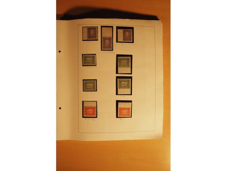 1945/46, Altdöbern bis Westerstede, meist postfrische/ungebrauchte und gestempelte Sammlung der kleineren Gebiete mit vielen 