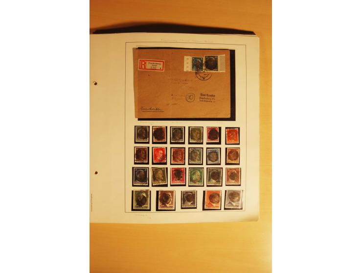 1945/46, Altdöbern bis Westerstede, meist postfrische/ungebrauchte und gestempelte Sammlung der kleineren Gebiete mit vielen 